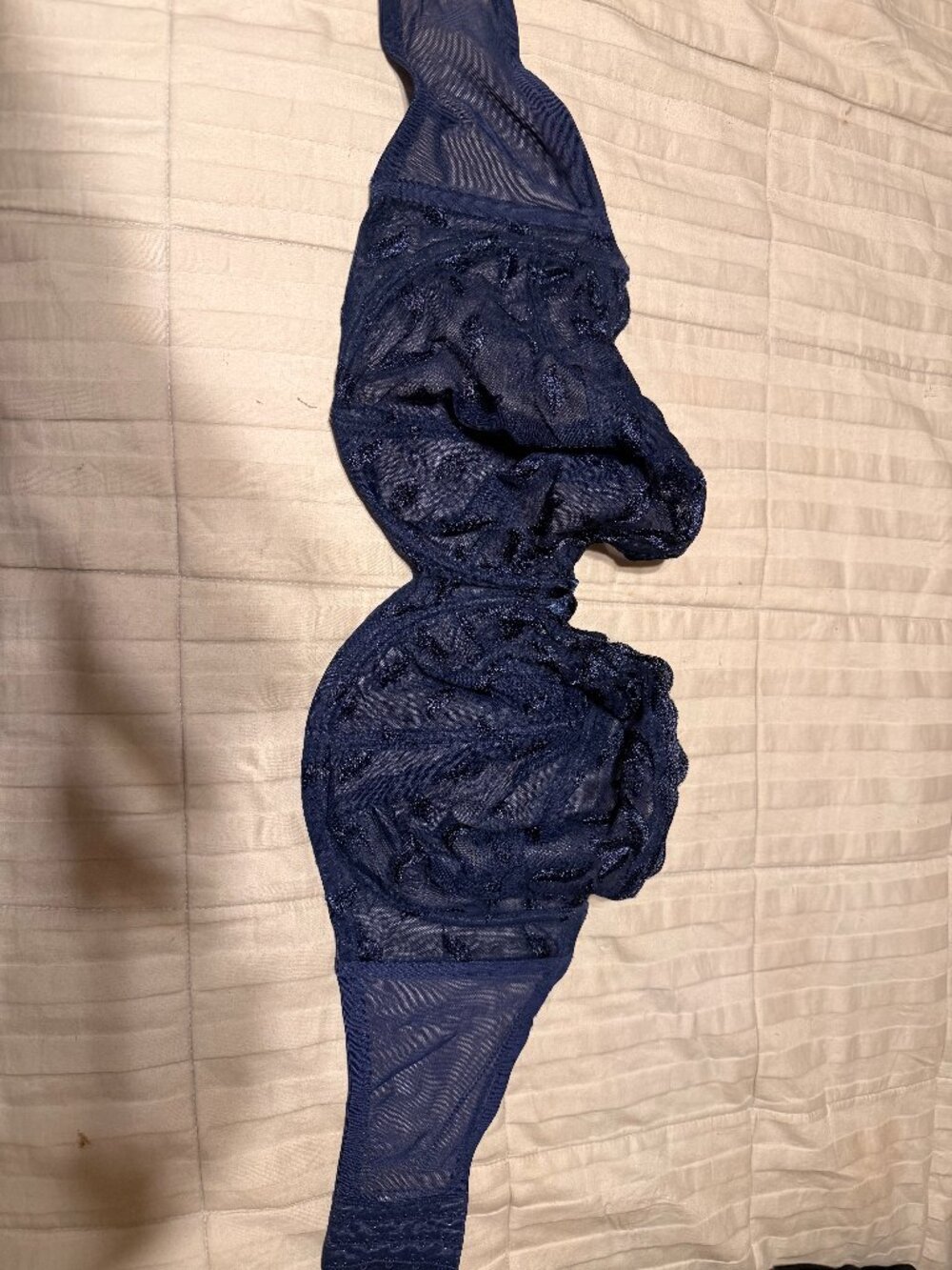 Naturally Close Strapless Bra KC Stock #139) Size 40L
